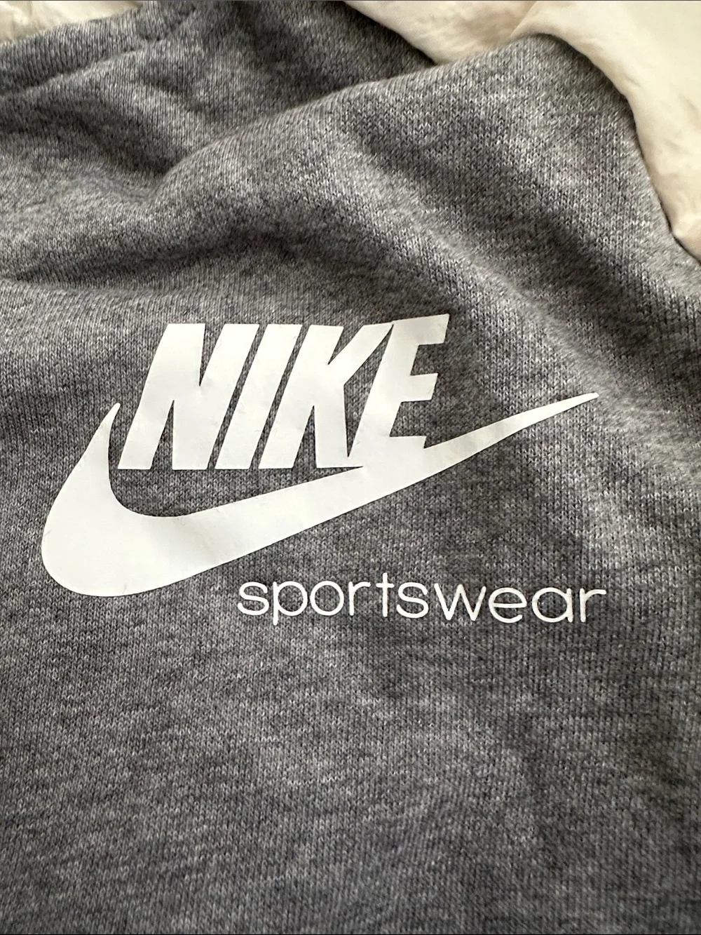 Nike Sportswear Heritage Girl's Zip Hoodie Jacket XL Hooded Loose Fit